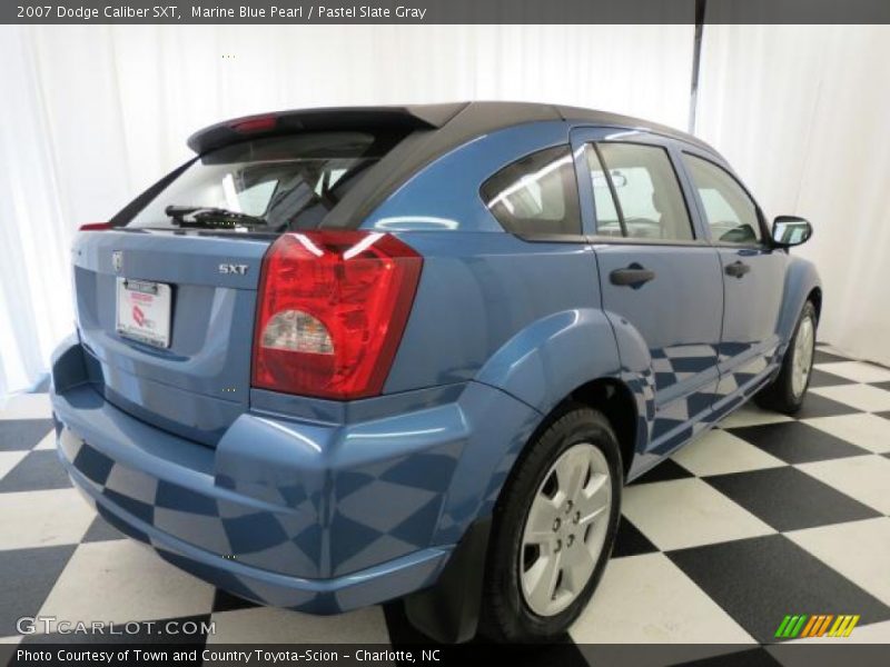 Marine Blue Pearl / Pastel Slate Gray 2007 Dodge Caliber SXT