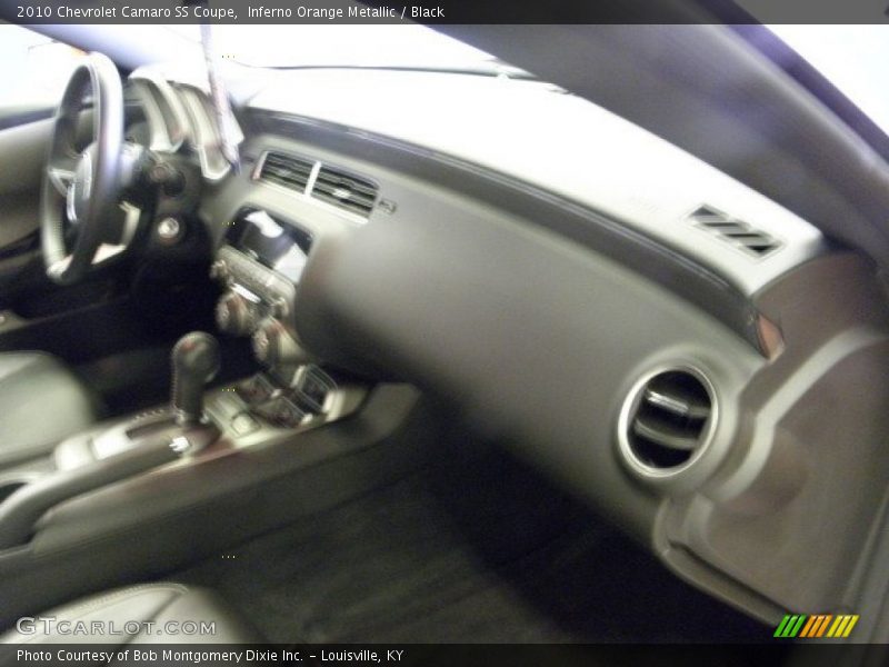 Inferno Orange Metallic / Black 2010 Chevrolet Camaro SS Coupe