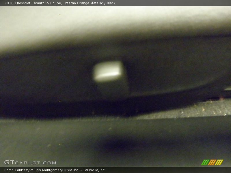 Inferno Orange Metallic / Black 2010 Chevrolet Camaro SS Coupe