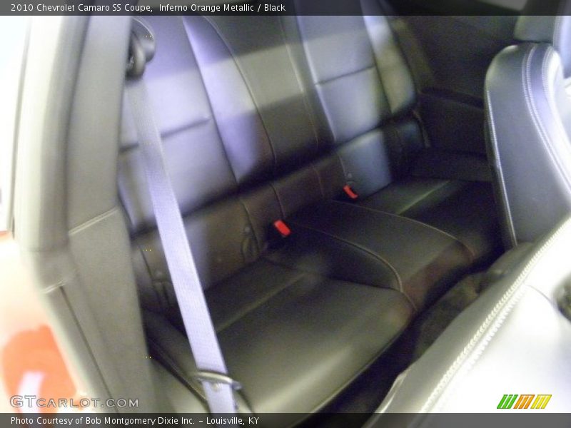 Inferno Orange Metallic / Black 2010 Chevrolet Camaro SS Coupe