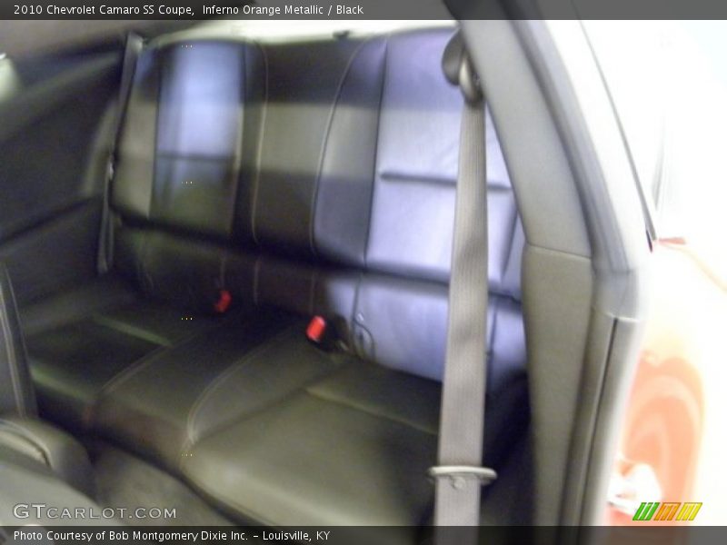 Inferno Orange Metallic / Black 2010 Chevrolet Camaro SS Coupe