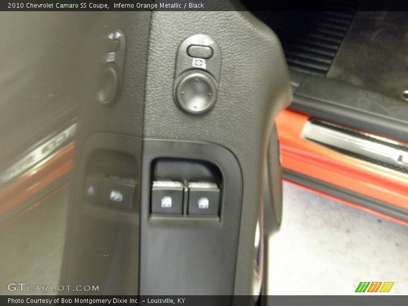 Inferno Orange Metallic / Black 2010 Chevrolet Camaro SS Coupe