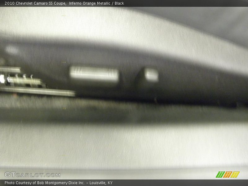 Inferno Orange Metallic / Black 2010 Chevrolet Camaro SS Coupe