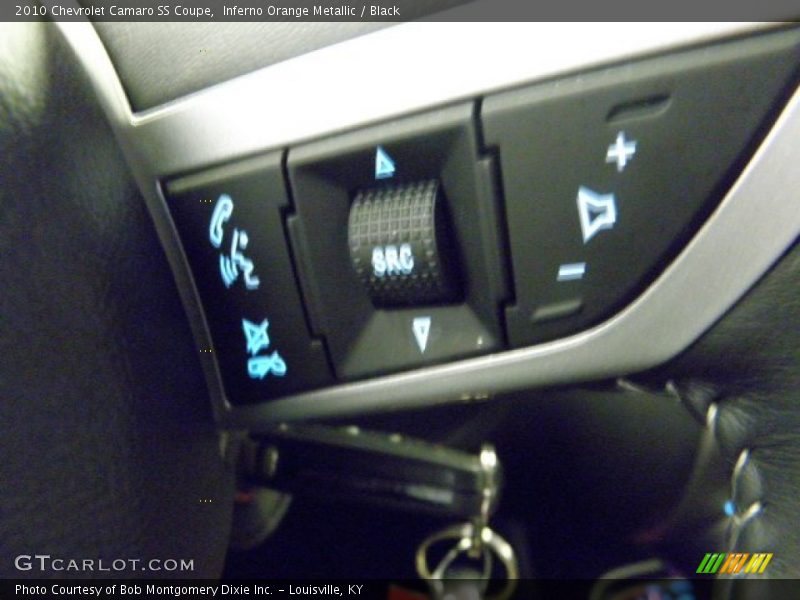 Inferno Orange Metallic / Black 2010 Chevrolet Camaro SS Coupe