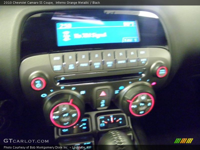 Inferno Orange Metallic / Black 2010 Chevrolet Camaro SS Coupe