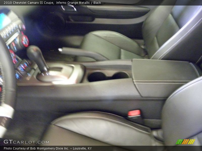 Inferno Orange Metallic / Black 2010 Chevrolet Camaro SS Coupe
