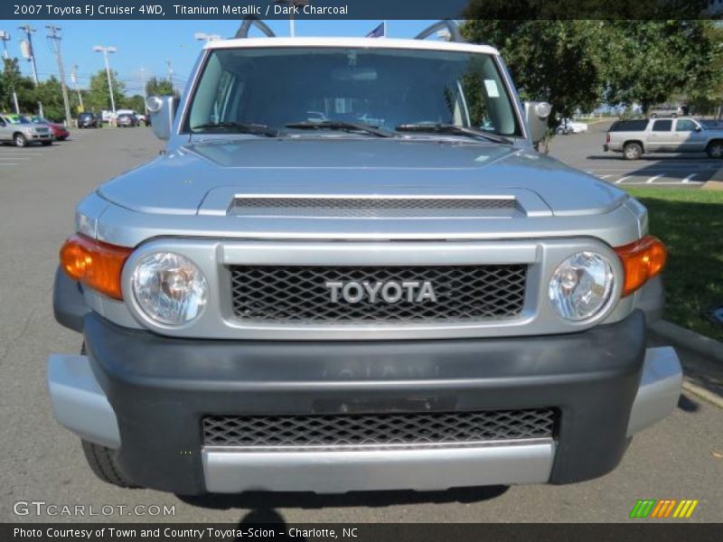 Titanium Metallic / Dark Charcoal 2007 Toyota FJ Cruiser 4WD