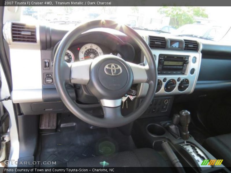 Titanium Metallic / Dark Charcoal 2007 Toyota FJ Cruiser 4WD