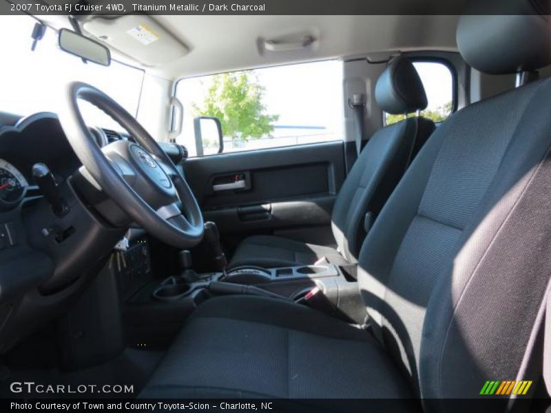 Titanium Metallic / Dark Charcoal 2007 Toyota FJ Cruiser 4WD