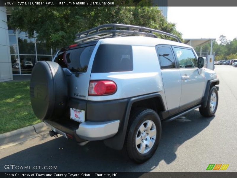 Titanium Metallic / Dark Charcoal 2007 Toyota FJ Cruiser 4WD