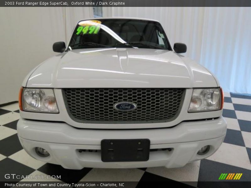 Oxford White / Dark Graphite 2003 Ford Ranger Edge SuperCab