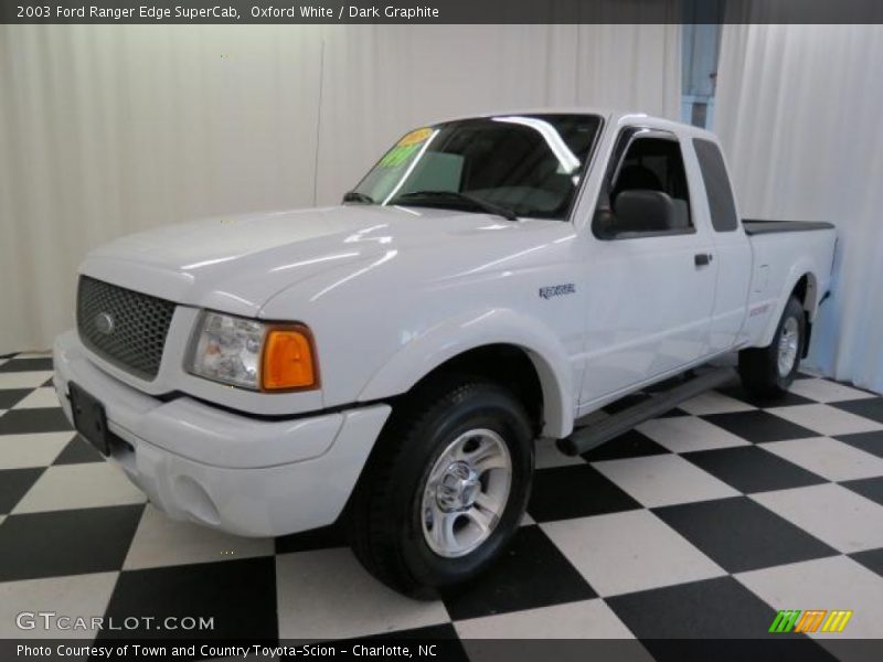 Oxford White / Dark Graphite 2003 Ford Ranger Edge SuperCab