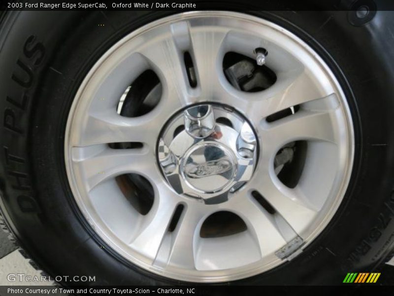 Oxford White / Dark Graphite 2003 Ford Ranger Edge SuperCab
