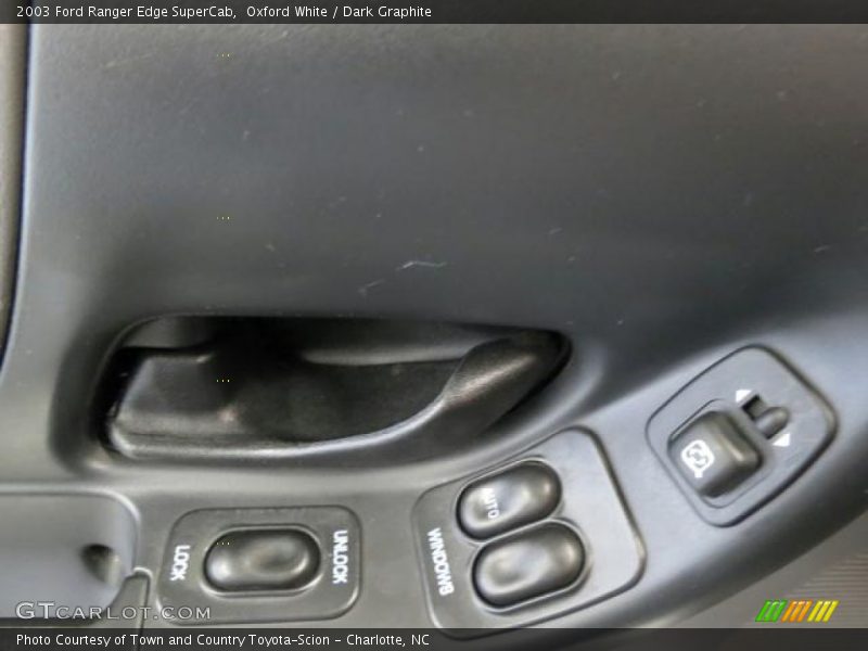 Oxford White / Dark Graphite 2003 Ford Ranger Edge SuperCab