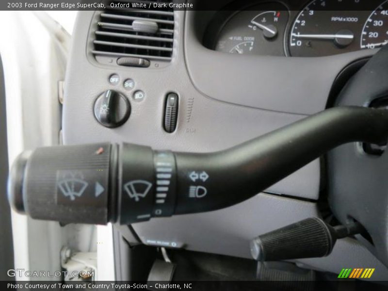 Oxford White / Dark Graphite 2003 Ford Ranger Edge SuperCab