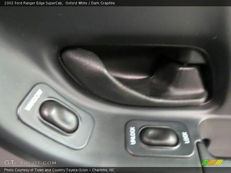 Oxford White / Dark Graphite 2003 Ford Ranger Edge SuperCab