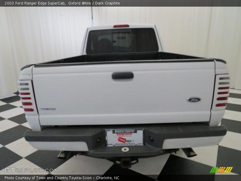 Oxford White / Dark Graphite 2003 Ford Ranger Edge SuperCab