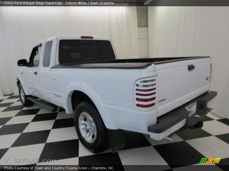 Oxford White / Dark Graphite 2003 Ford Ranger Edge SuperCab