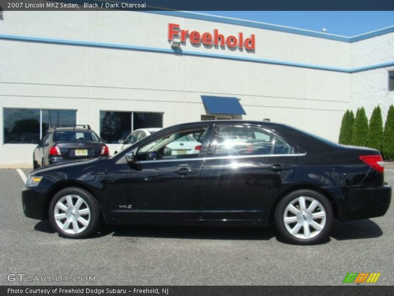 Black / Dark Charcoal 2007 Lincoln MKZ Sedan