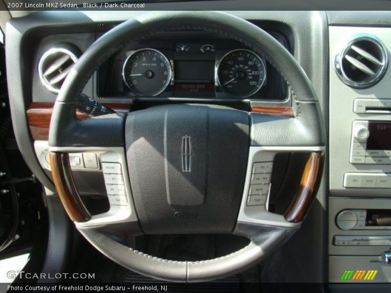 Black / Dark Charcoal 2007 Lincoln MKZ Sedan