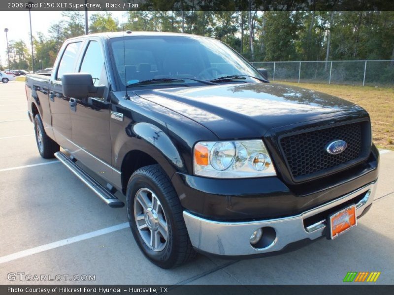 Black / Tan 2006 Ford F150 XLT SuperCrew
