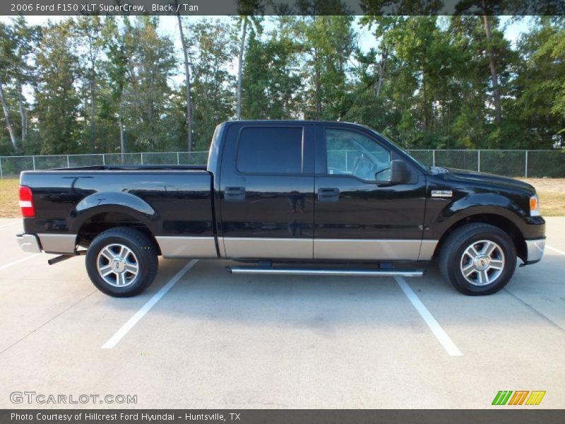 Black / Tan 2006 Ford F150 XLT SuperCrew