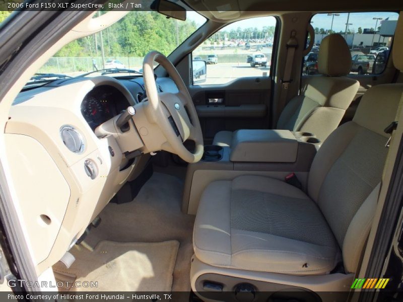Black / Tan 2006 Ford F150 XLT SuperCrew
