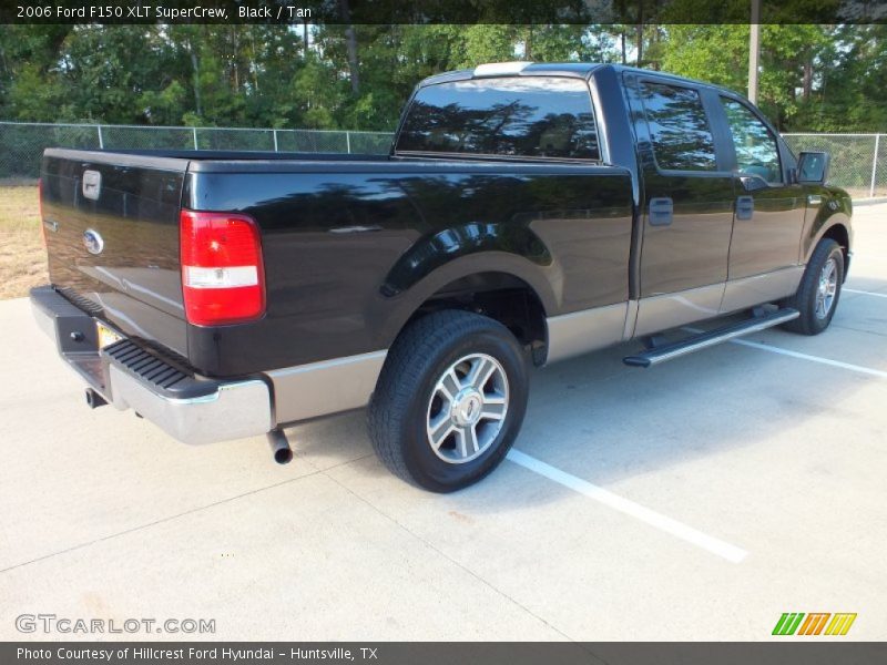 Black / Tan 2006 Ford F150 XLT SuperCrew