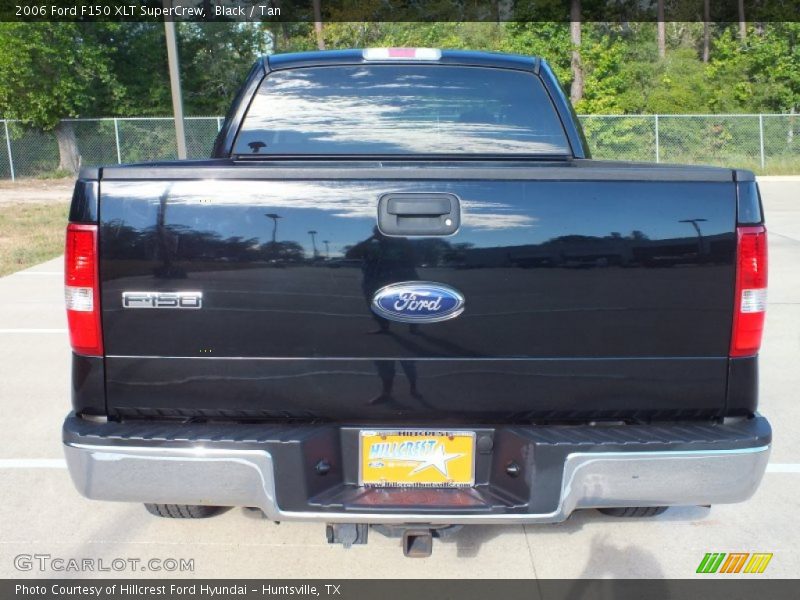 Black / Tan 2006 Ford F150 XLT SuperCrew