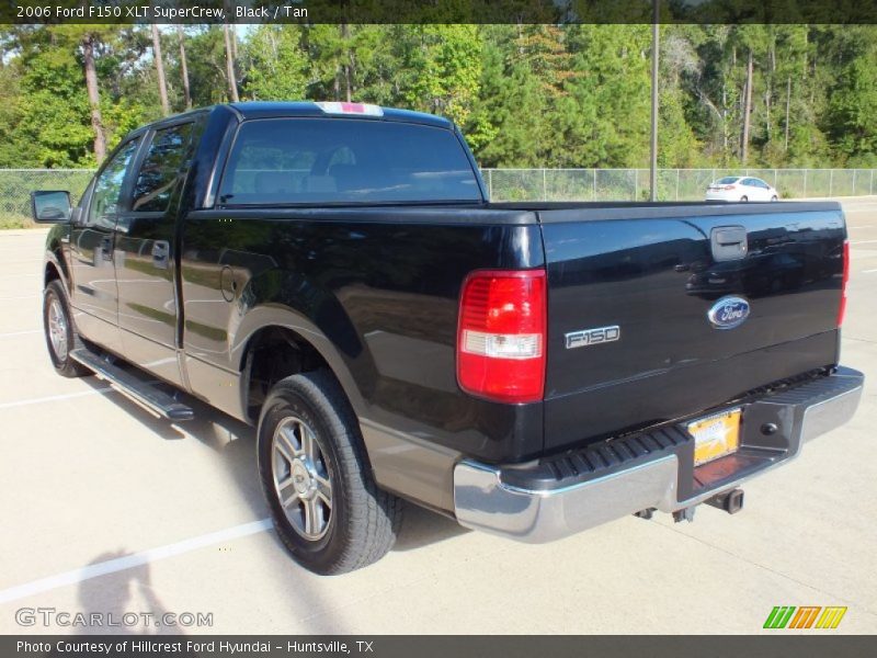 Black / Tan 2006 Ford F150 XLT SuperCrew