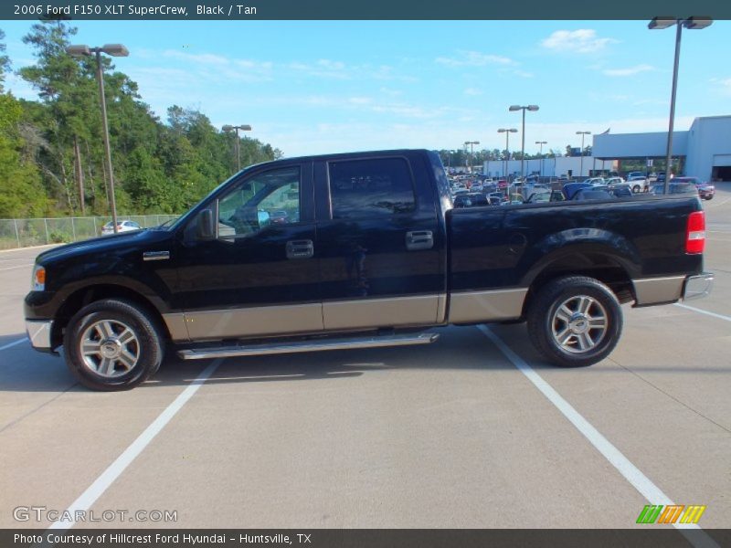 Black / Tan 2006 Ford F150 XLT SuperCrew