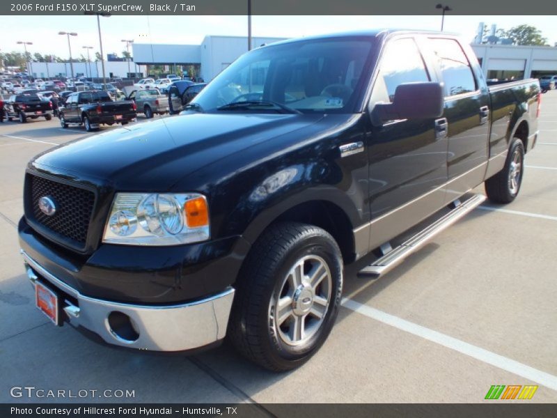 Black / Tan 2006 Ford F150 XLT SuperCrew