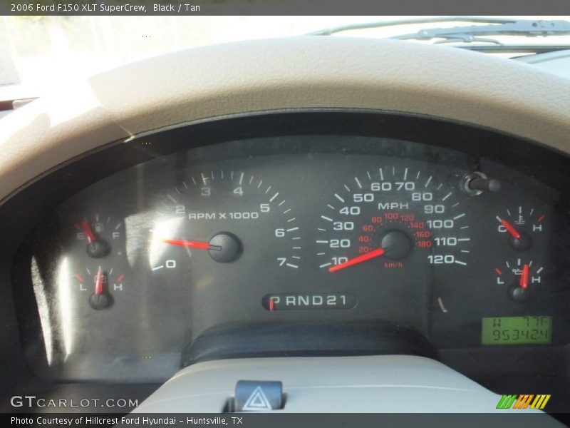 Black / Tan 2006 Ford F150 XLT SuperCrew