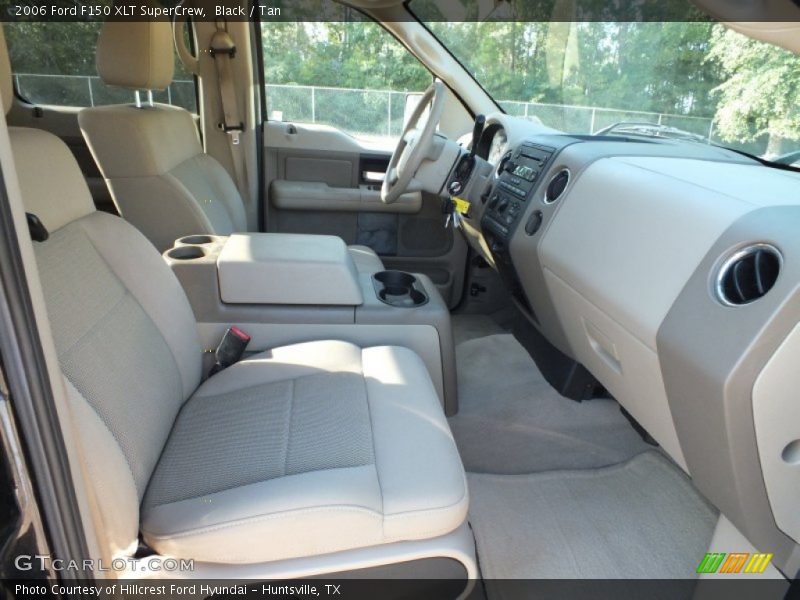 Black / Tan 2006 Ford F150 XLT SuperCrew