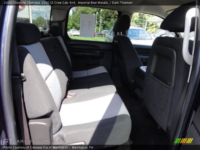 Imperial Blue Metallic / Dark Titanium 2009 Chevrolet Silverado 1500 LS Crew Cab 4x4