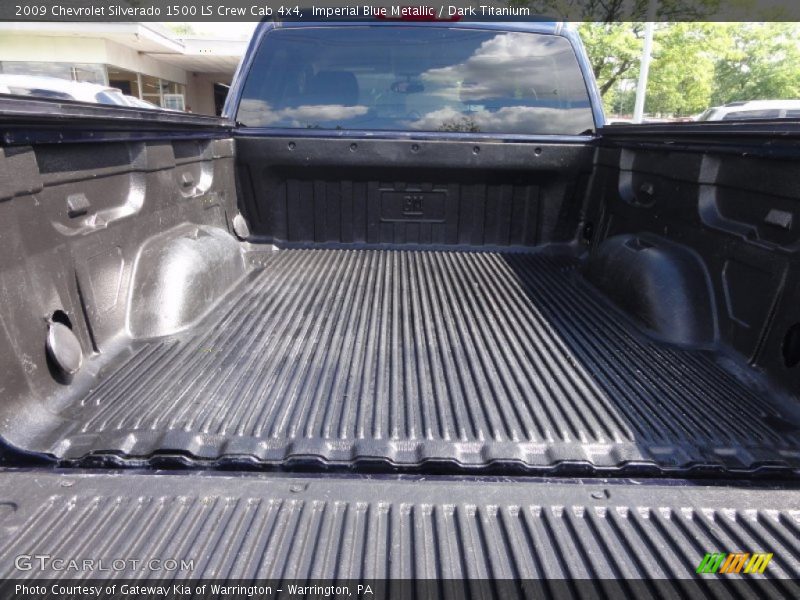 Imperial Blue Metallic / Dark Titanium 2009 Chevrolet Silverado 1500 LS Crew Cab 4x4