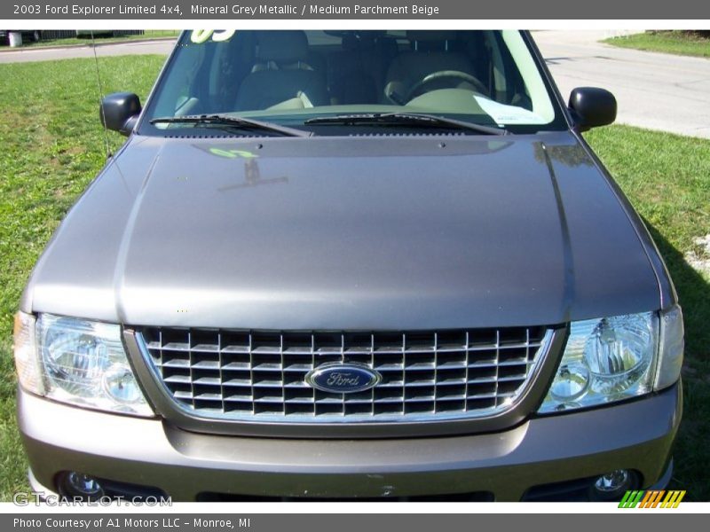 Mineral Grey Metallic / Medium Parchment Beige 2003 Ford Explorer Limited 4x4