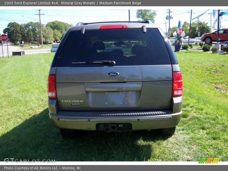 Mineral Grey Metallic / Medium Parchment Beige 2003 Ford Explorer Limited 4x4