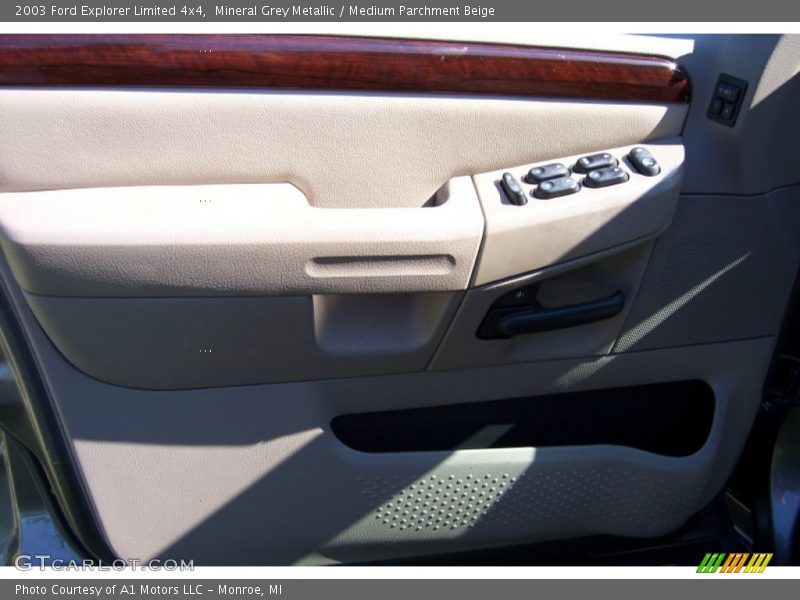 Mineral Grey Metallic / Medium Parchment Beige 2003 Ford Explorer Limited 4x4