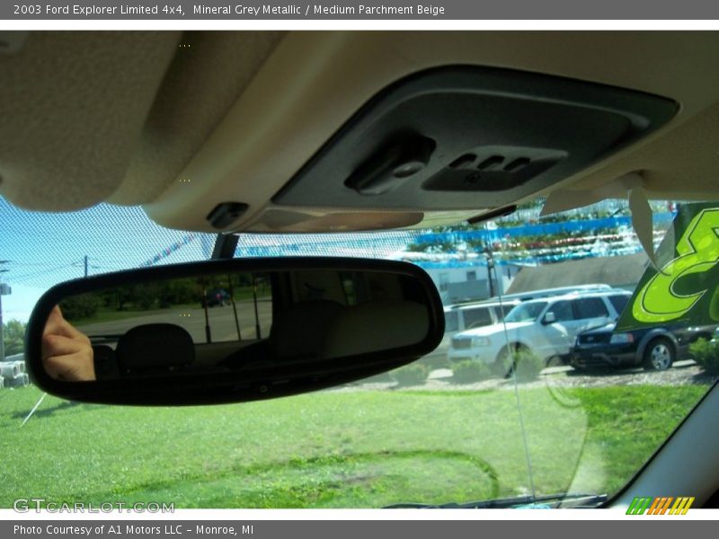 Mineral Grey Metallic / Medium Parchment Beige 2003 Ford Explorer Limited 4x4