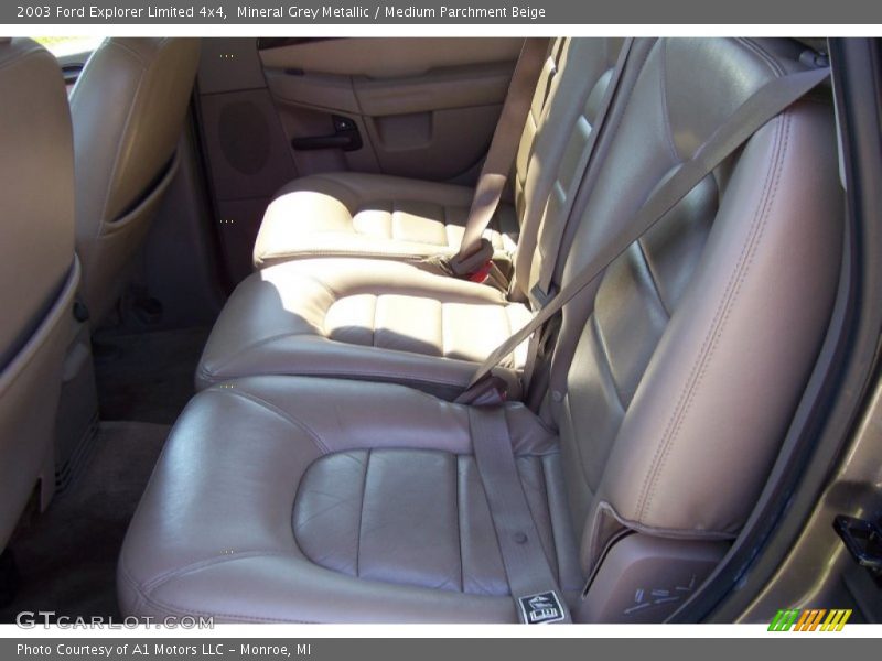 Mineral Grey Metallic / Medium Parchment Beige 2003 Ford Explorer Limited 4x4