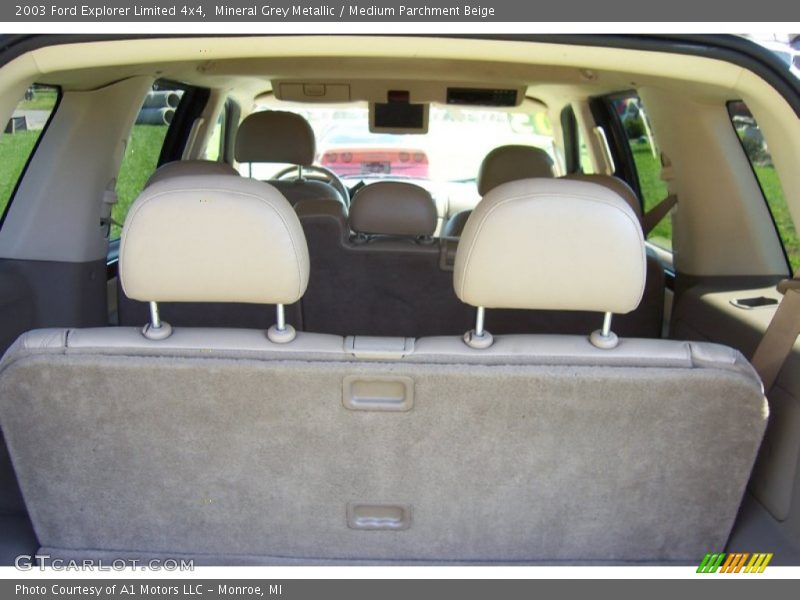Mineral Grey Metallic / Medium Parchment Beige 2003 Ford Explorer Limited 4x4