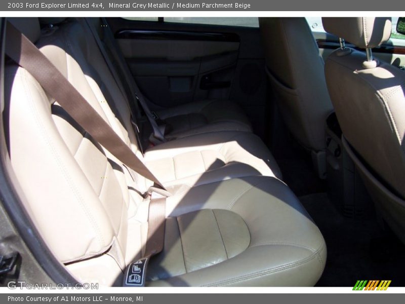 Mineral Grey Metallic / Medium Parchment Beige 2003 Ford Explorer Limited 4x4