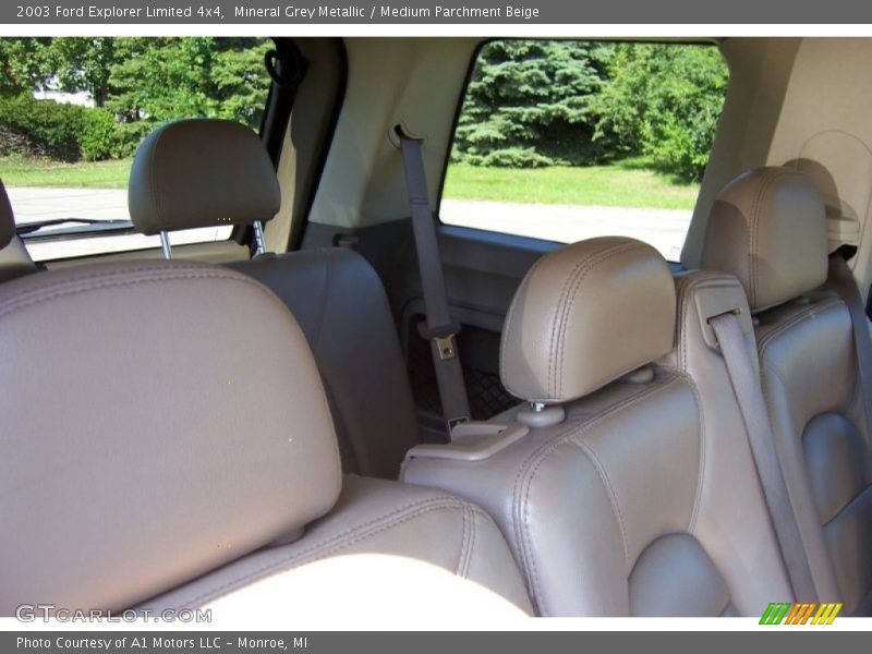 Mineral Grey Metallic / Medium Parchment Beige 2003 Ford Explorer Limited 4x4