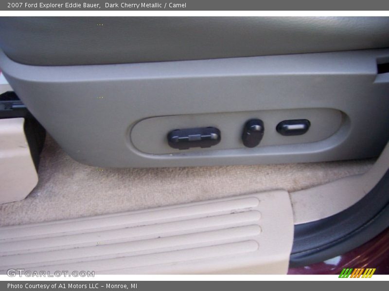 Dark Cherry Metallic / Camel 2007 Ford Explorer Eddie Bauer