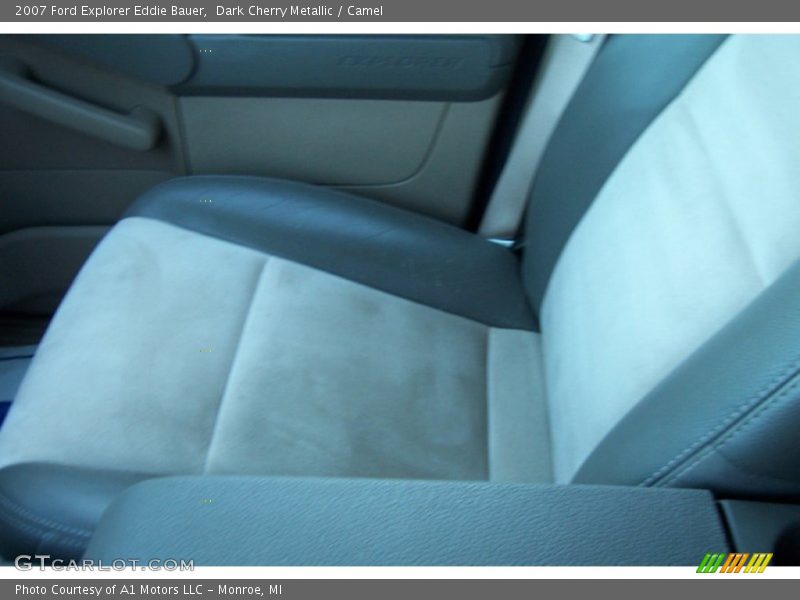 Dark Cherry Metallic / Camel 2007 Ford Explorer Eddie Bauer
