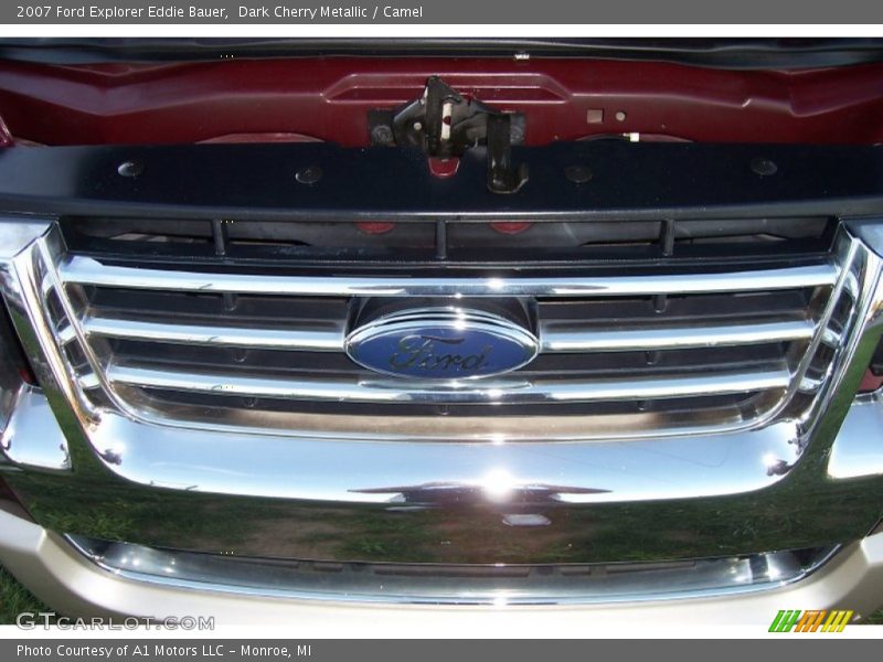 Dark Cherry Metallic / Camel 2007 Ford Explorer Eddie Bauer
