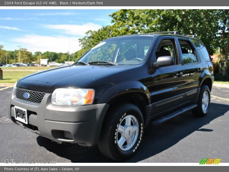 Black / Medium/Dark Flint 2004 Ford Escape XLS V6 4WD