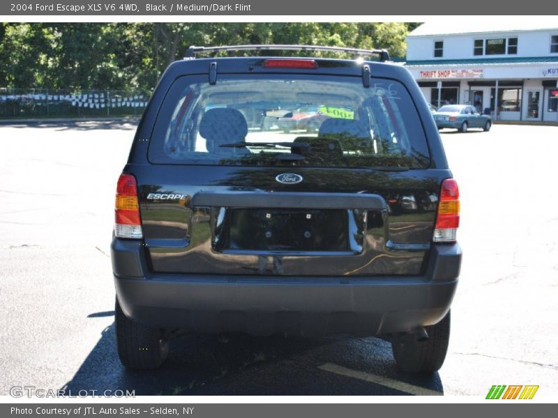Black / Medium/Dark Flint 2004 Ford Escape XLS V6 4WD