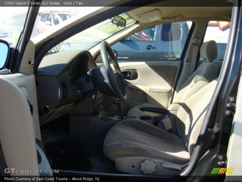 Gold / Tan 2000 Saturn S Series SL2 Sedan